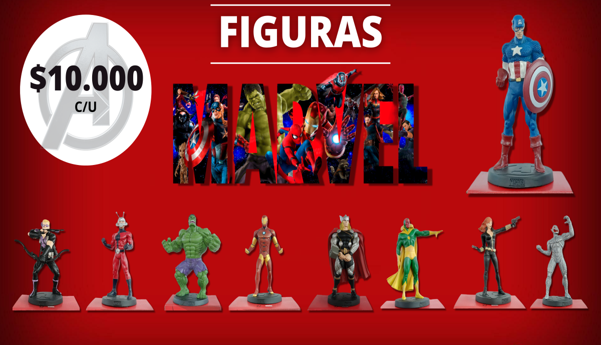 FIGURAS MARVEL